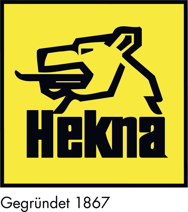 Actual product image Hekna Cylinder rim lock (furniture lock) 1280 left, black zamak