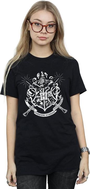 Produktbild Hogwarts Badge Wands TShirt (L)