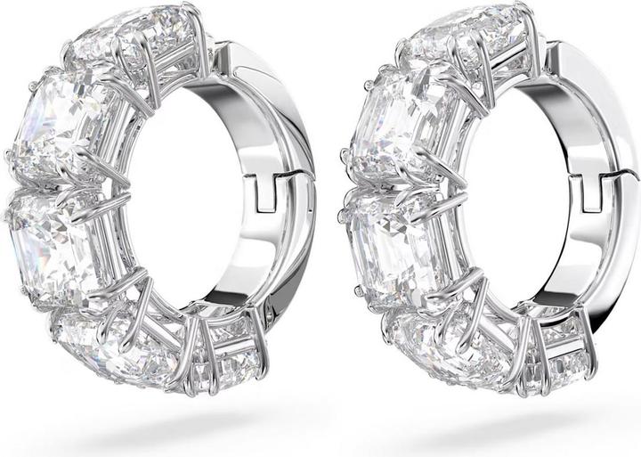 Immagine prodotto Swarovski Orecchini Millenia con taglio a cuscino Bianco (Metallo Swarovski)