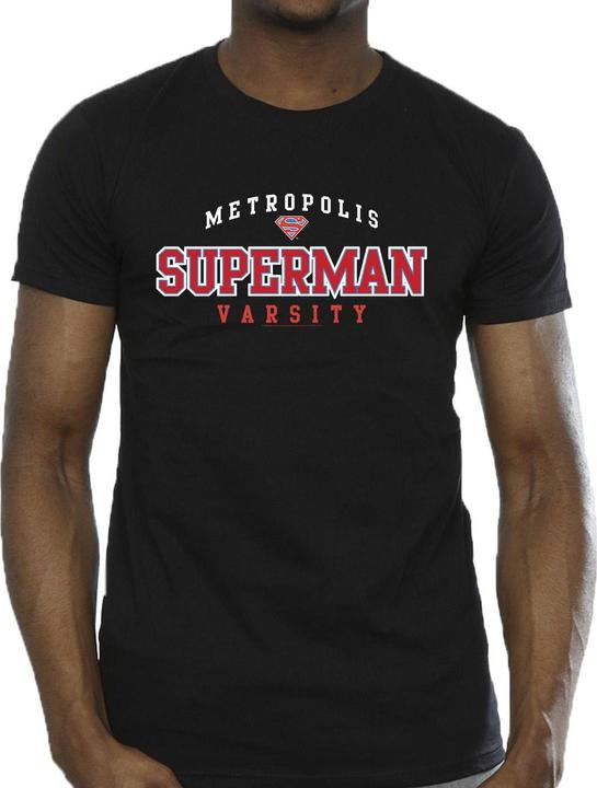 Image du produit - T-shirt SUPERMAN METROPOLIS VARSITY - Homme (S)