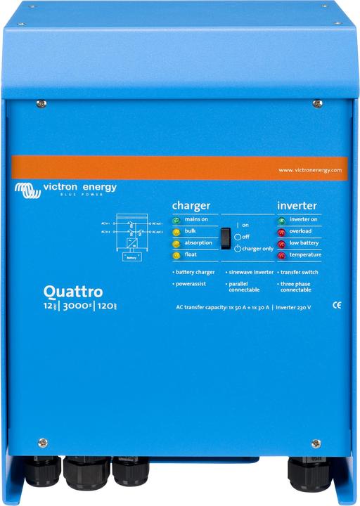 Victron Energy Wechselrichter Victron Quattro /12050/50