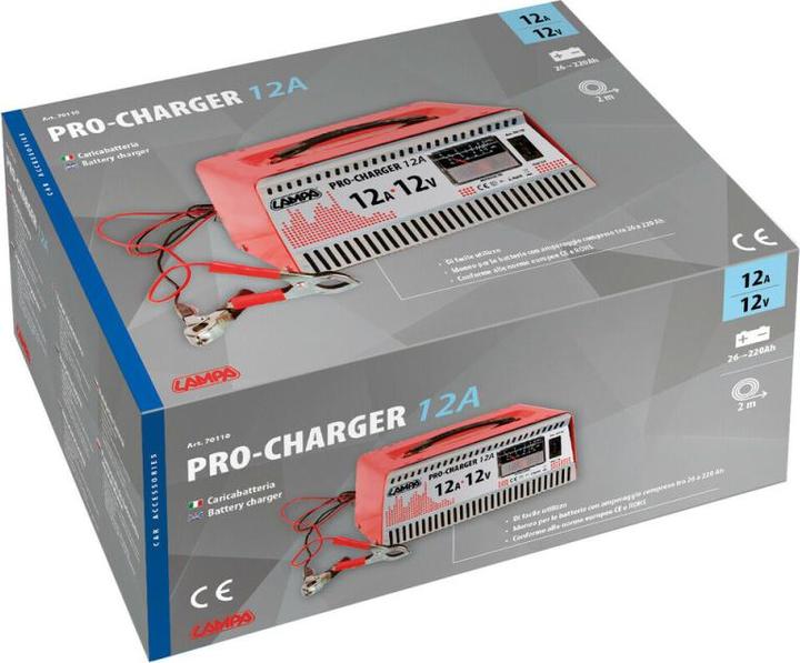 Actual product image Lampa Pro-Charger battery charger 12V - 12A - Elextronic (12V)