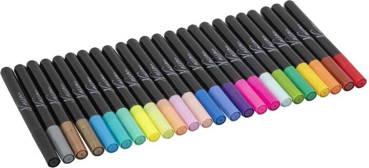 Produktbild Grafix Glas- und Porzellanmarker (Mehrfarbig, 24 x)
