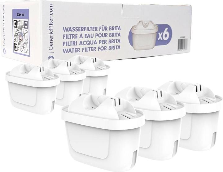 Image du produit GenericFilter Cartouche filtrante pour Brita Maxtra (6 x)