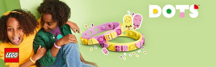 Actual product image LEGO Ice Cream Friendship Bracelets (41910, LEGO Dots)