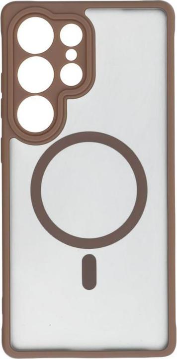 Produktbild OEM Back panel cover FULL MATTE MAG COVER case compatible with MagSafe for SAMSUNG A36 brown (Abdeckung)