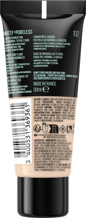 Image du produit Maybelline New York Fit Me (102 Ivoire clair)