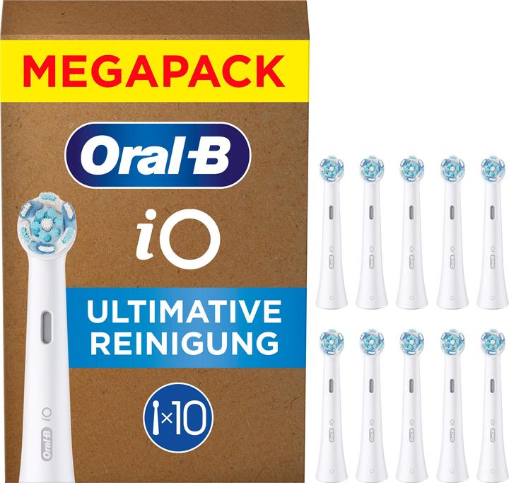Oral-B iO Ultimative Reinigung, Original Aufsteckbürsten (10 x)