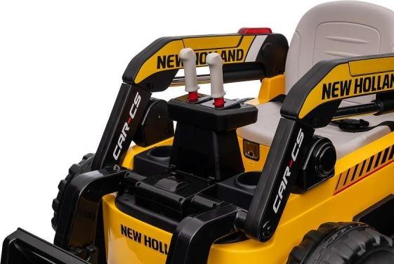 Image du produit Es-toys Véhicule électrique pour enfants - Chargeuse sur pneus "New Holland" sous licence - Batterie 12V10A