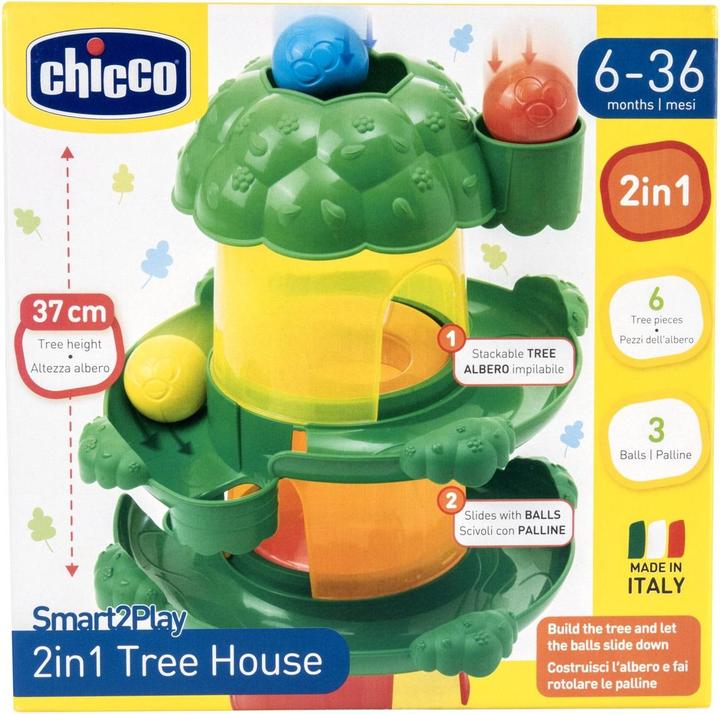 Immagine prodotto Chicco Casa sull'albero 2in1 torre impilabile con 3 palline