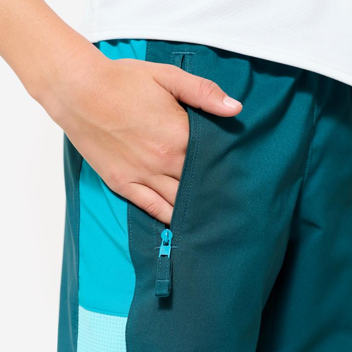 Produktbild Decathlon Shorts Sporthose Kinder atmungsaktiv - grün/türkis (10, 11, 12)