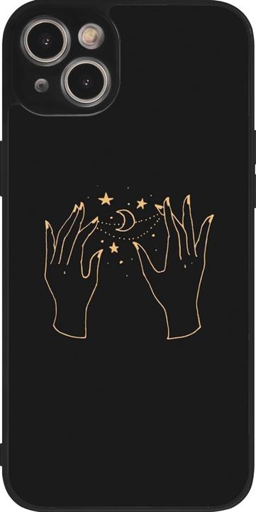 Actual product image PhoneLook Cover Silicone black Grey magic hands (Apple iPhone 14 Plus)