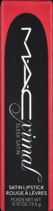 Produktbild MAC Cosmetics MACximal Sleek Satin Lipstick BRAVE RED (Brave Red)