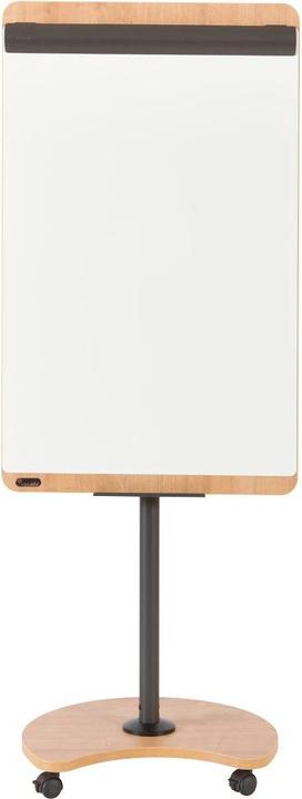 Actual product image Rocada Flipchart table, magnetic, 69x99 cm, wood look