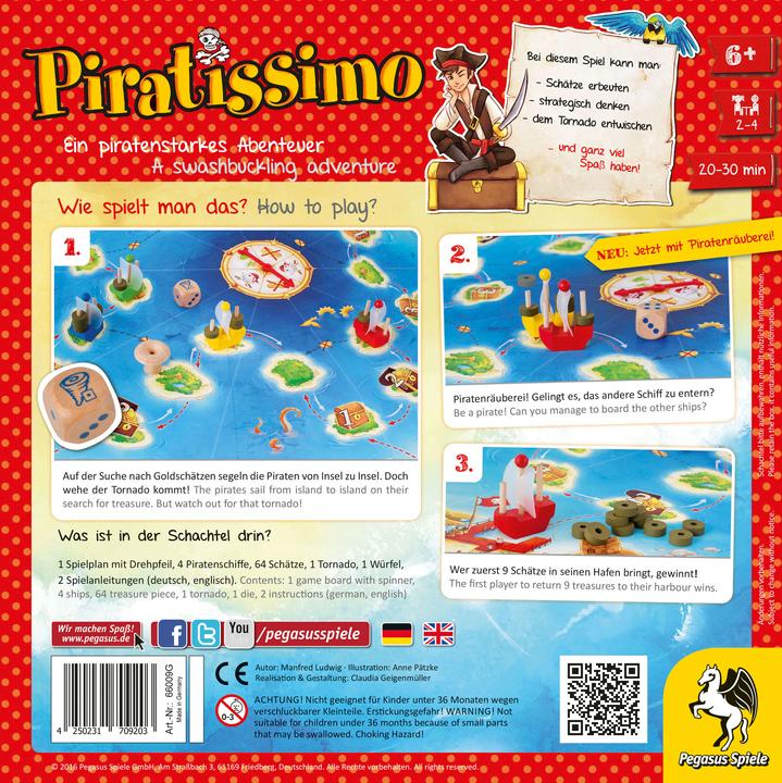 Produktbild Pegasus Piratissimo (Deutsch)