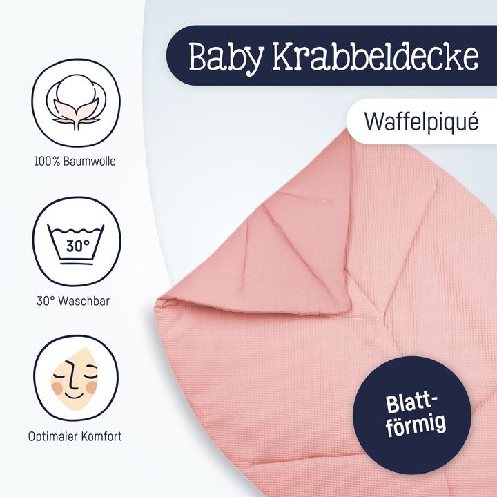 Actual product image Julius Zöllner Toddler Blanket Sheet Waffle Piqué