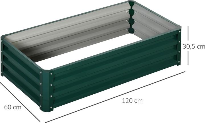 Immagine prodotto Outsunny Letto con base aperta e bordi superiori curvi