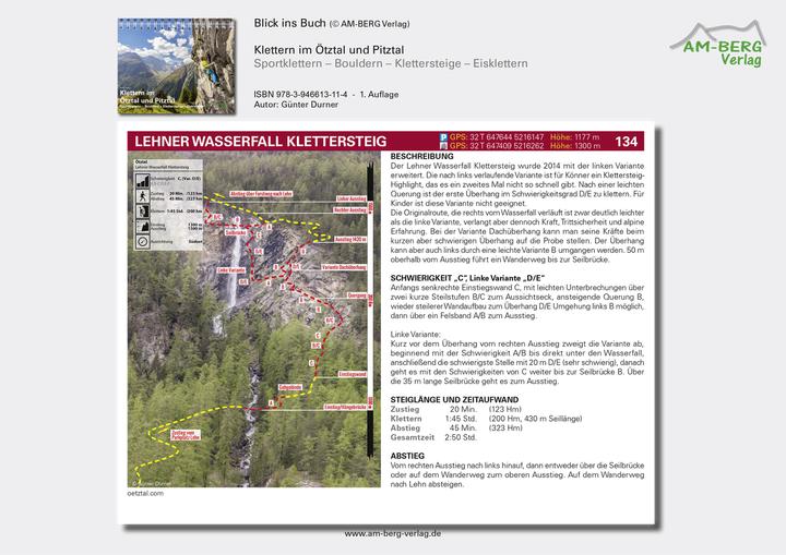 Actual product image Klettern im Ötztal und Pitztal (German, Günter Durner, 2021)