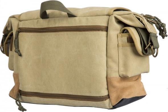 Kalahari KAPAKO K-32 Fototasche, canvas khaki (Kamera Schultertasche)