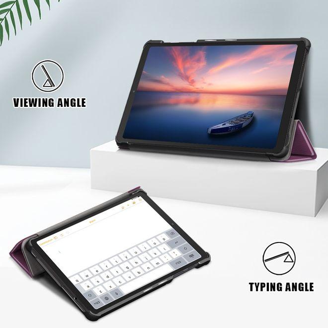 Produktbild MU Classic Dreifach faltbare Leder Hülle (Galaxy Tab A7 Lite 8.7)