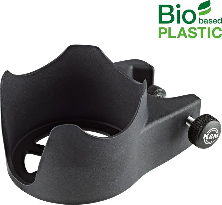 K&M Getränkehalter"Biobased" fuer Rohrdurchmesser von 11-30 mm- Innendurchmesser 95