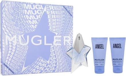 Actual product image Thierry Mugler Angel Eau de Parfum 25ml Set Angel 25ml + Bodylotion + Shower Gel (Fragrance set, Body care set)