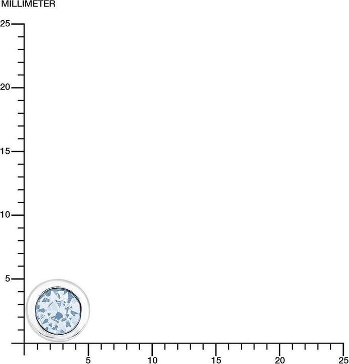 Actual product image Amor Beautiful 6 mm basic earring made of 925 sterling silver (Silver)