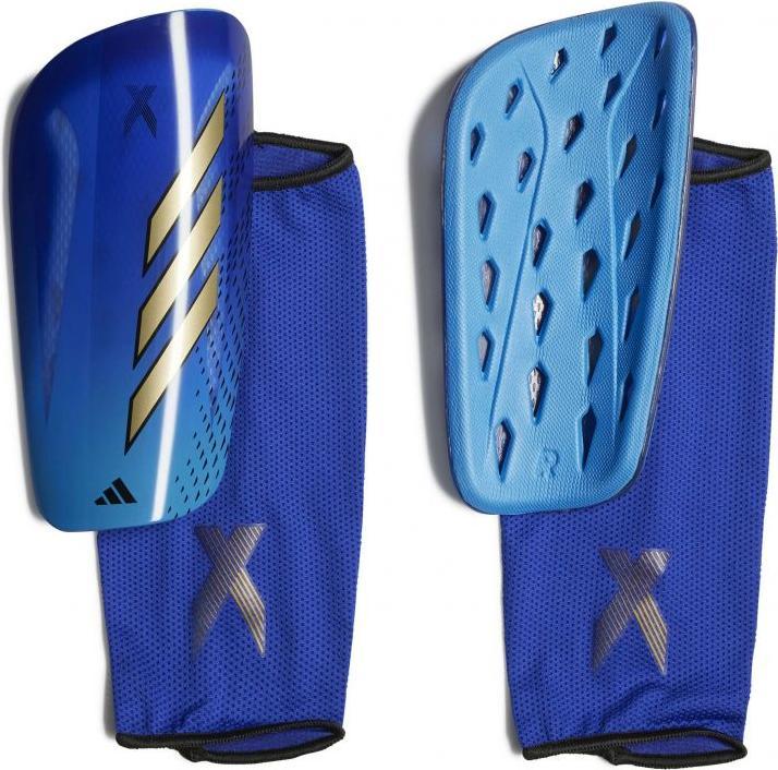 Actual product image adidas X Speedportal Training Shin Guards Football Protector Blue HZ7276 (XL) (XL)