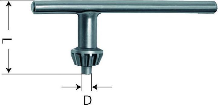 Actual product image Röhm Key for drill chucks