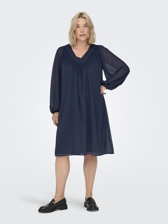 Actual product image Only Regular fit V-neck Elasticated cuffs Midi dress Dress (50)