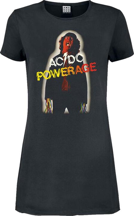 Immagine prodotto Amplified Powerage Album Cover Maglietta Vestito AC/DC Donna (L)