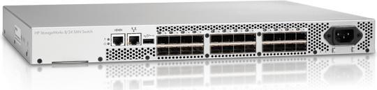 Actual product image HPE 8/24 Base (16) Full Fabric Ports Enabled SAN S (6 ports)