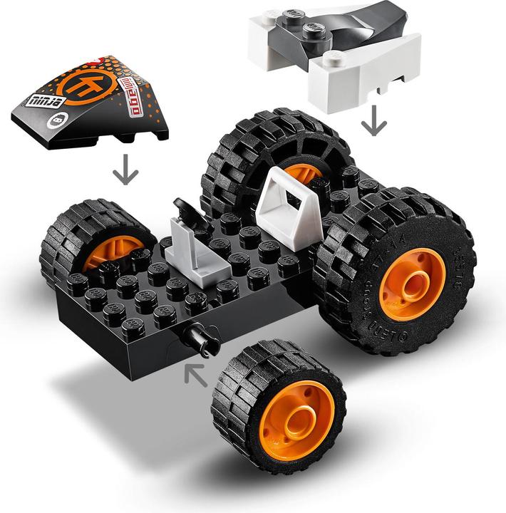 Actual product image LEGO Cole's speeder (71706, LEGO Ninjago)