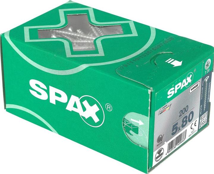 Image du produit Spax Vis 5X80 (200 Vis par pièce)