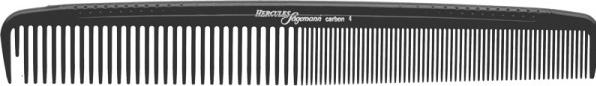 Actual product image Hercules Sägemann Carbon hair cutting comb HS C4