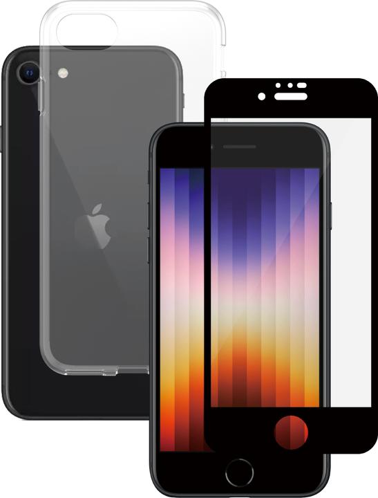 Produktbild Safe Bundle Glass + Case (50 Stück, Apple iPhone 6, Apple iPhone 6s, Apple iPhone 7, Apple iPhone 8, Apple iPhone SE (2nd Gen), Apple iPhone SE (3rd Gen))