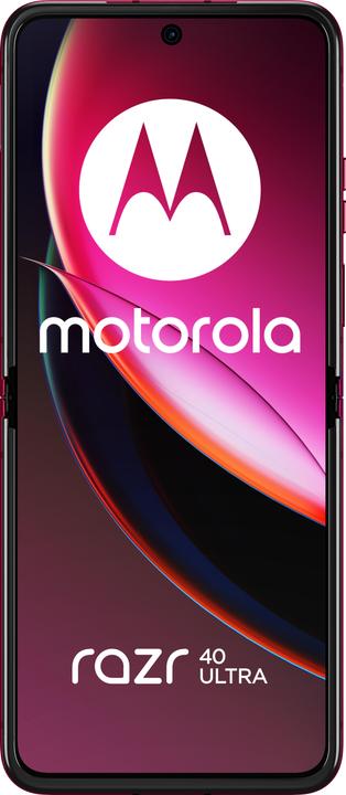 Actual product image Motorola Razr 40 Ultra (256 GB, Viva Magenta, 6.90", SIM + eSIM, 12 Mpx, 5G)