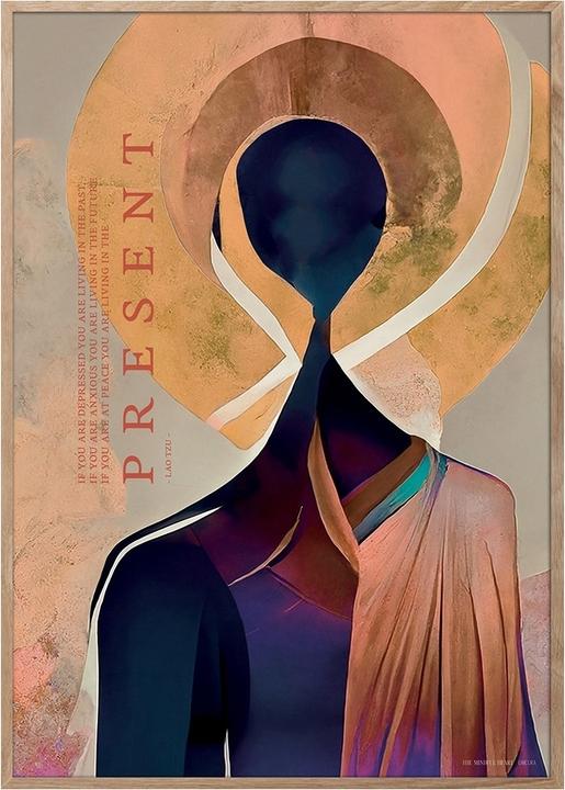 Immagine prodotto ChiCura Present Poster (70 x 100 cm)