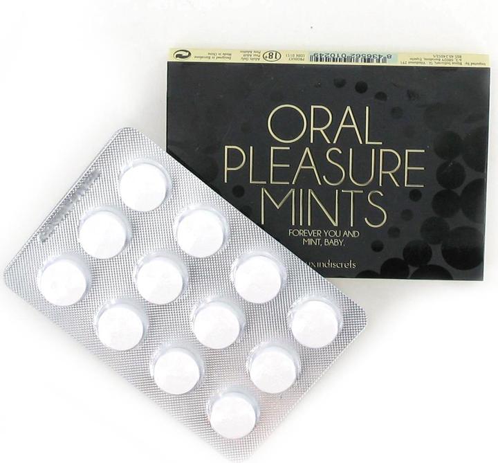 Image du produit Bijoux Indiscrets Oral Pleasure Menthe (12 pcs, 16 g)
