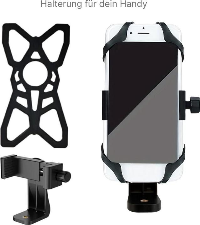 Produktbild Hermex Zubehör-Set für Action Cam Kopfgurt Halterungen Adapter