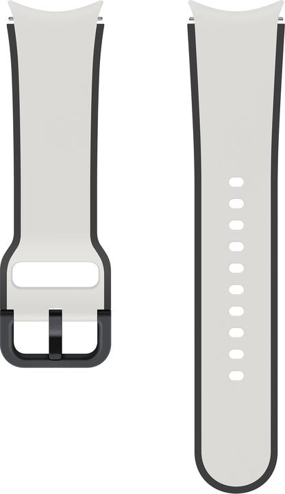 Produktbild Samsung Sportarmband Two-tone Sport Band Sand Gray (20 mm, Fluoroelastomer, Galaxy Watch 4, Galaxy Watch 5 Pro)