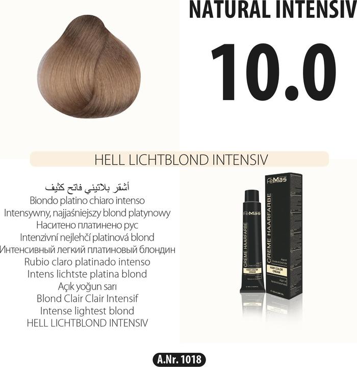 Actual product image FemMas (5.0) Haarfarbe Hellbraun Intensive 100ml (Tan)