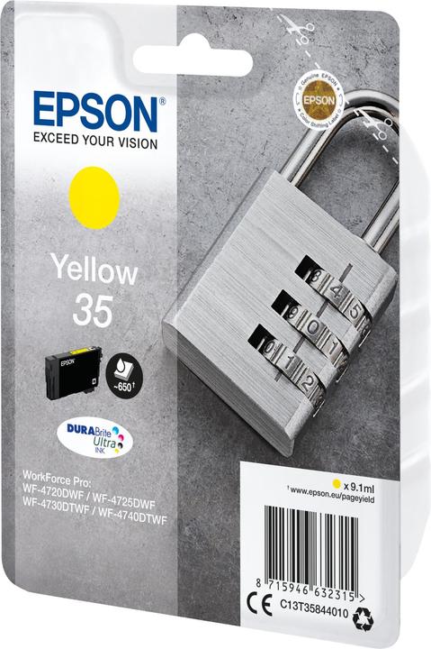Epson Singlepack Yellow 35 (Y)