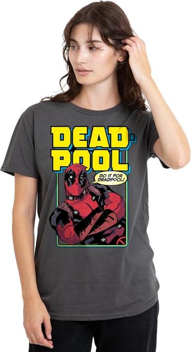 Actual product image Deadpool Unisex Adult Do It For T-Shirt (XL)