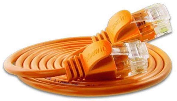 Produktbild Wirewin Slim Patchkabel: UTP, 3m, orange (U/UTP, CAT6, 3 m)