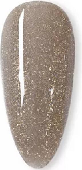 Actual product image Canni Gellac Sakura YH06 UV/LED (Grey-brown glitter, UV gel varnish)