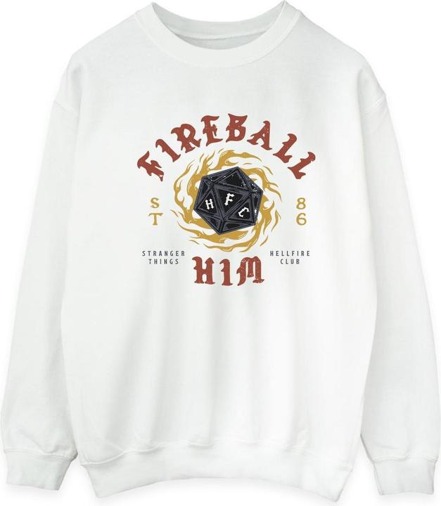 Immagine prodotto Netflix Stranger Things Fireball Dice 86 Felpa Uomo (M)