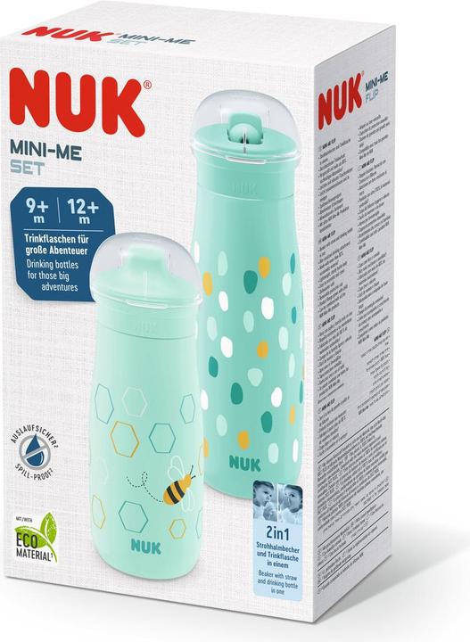 Produktbild NUK Mini-Me Trinkflaschen Set, ab 9 Monaten, mint