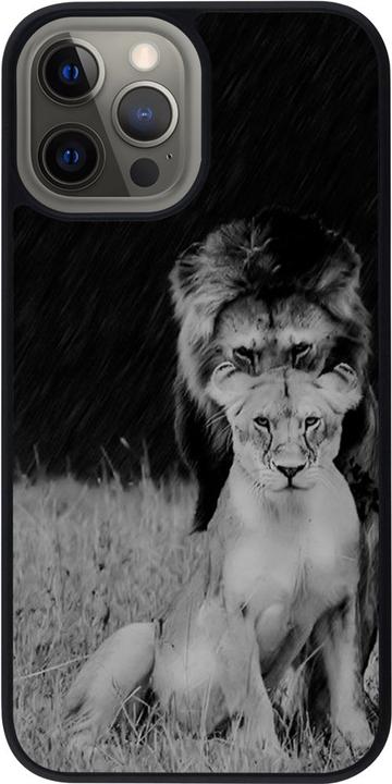 Immagine prodotto PhoneLook Copertura in silicone nero Leoni arrabbiati (Apple iPhone 12 Pro Max)