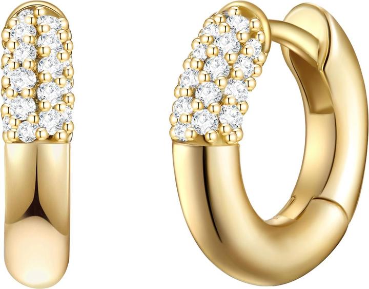 Image du produit Glanzstücke München Femmes argent sterling zirconium or jaune - 28963 (Argent Sterling)